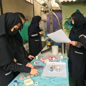هنر های دختران نیک اندیشان متوسطه اول و دوم
